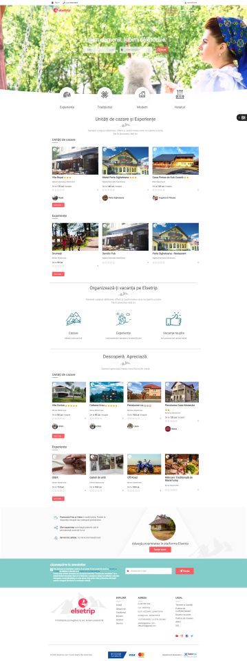 Elsetrip - Web Platform and Website for listing and promoting accommodation units